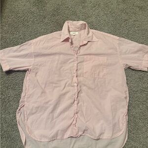XiRENA Soft Pink Button Down Shirt